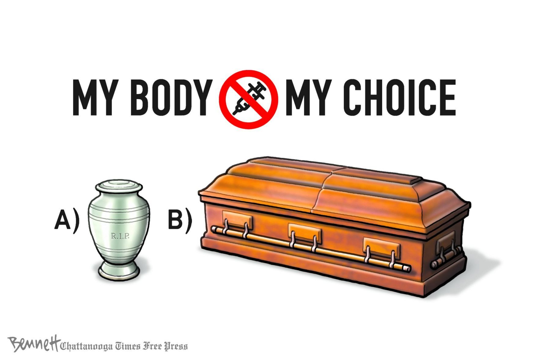 Clay Bennett editorial cartoon
